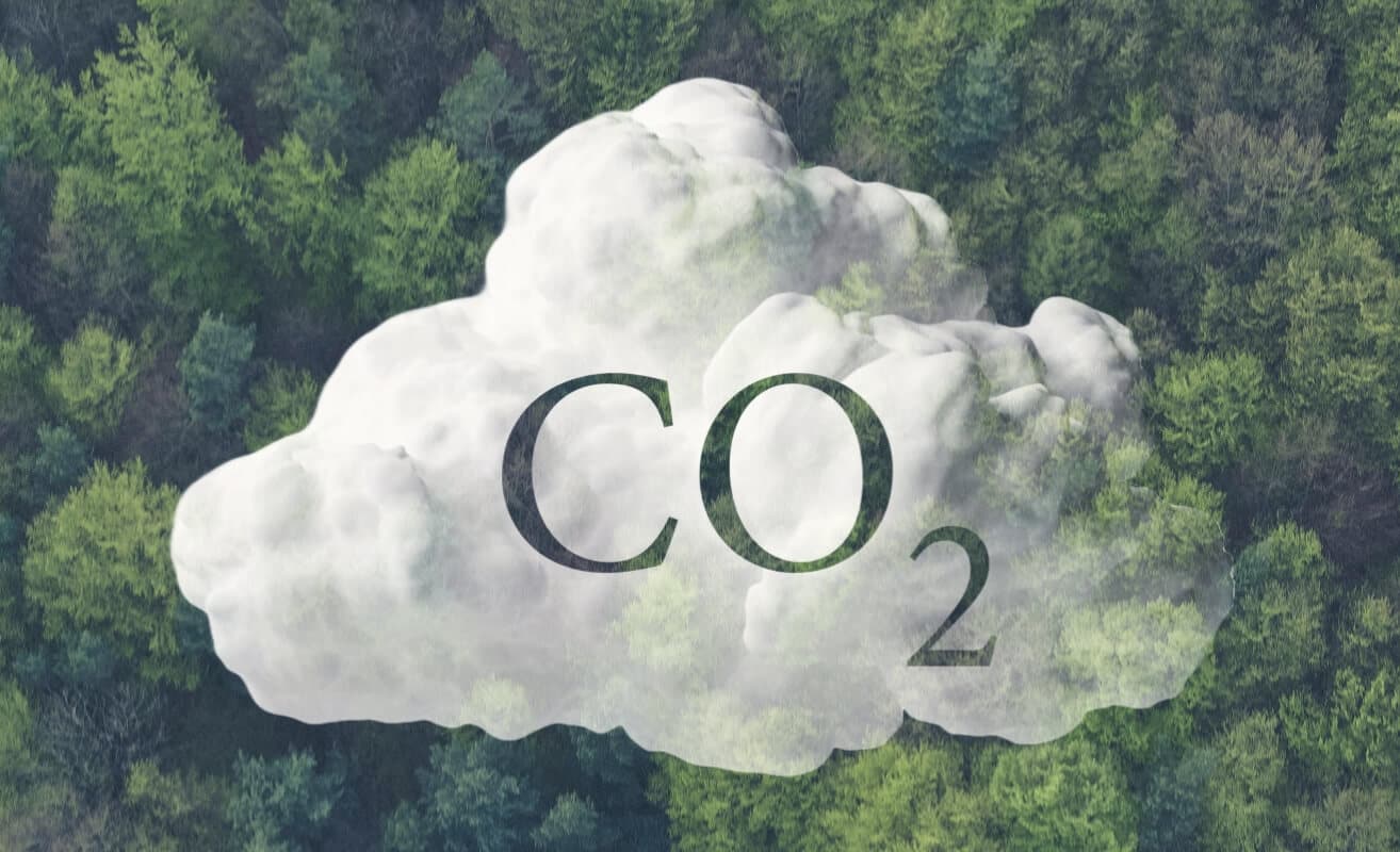 CO2 Illustration